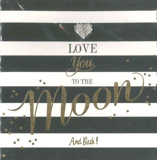 Picture of LOVE YOU TO THE MOON AND BACK CARD